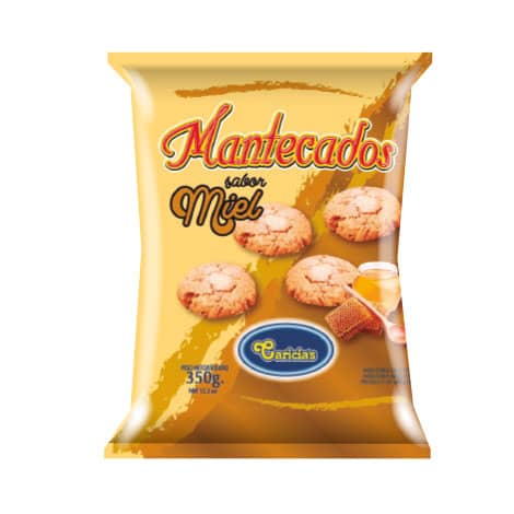 Mantecados miel x 350 grs.