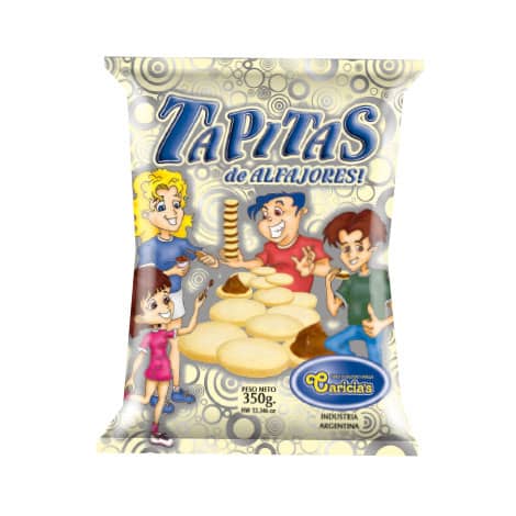 Tapitas de alfajores x 300 grs.