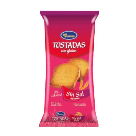 Tostadas sin sal